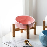 Oblique Mouth Pet Food bowl