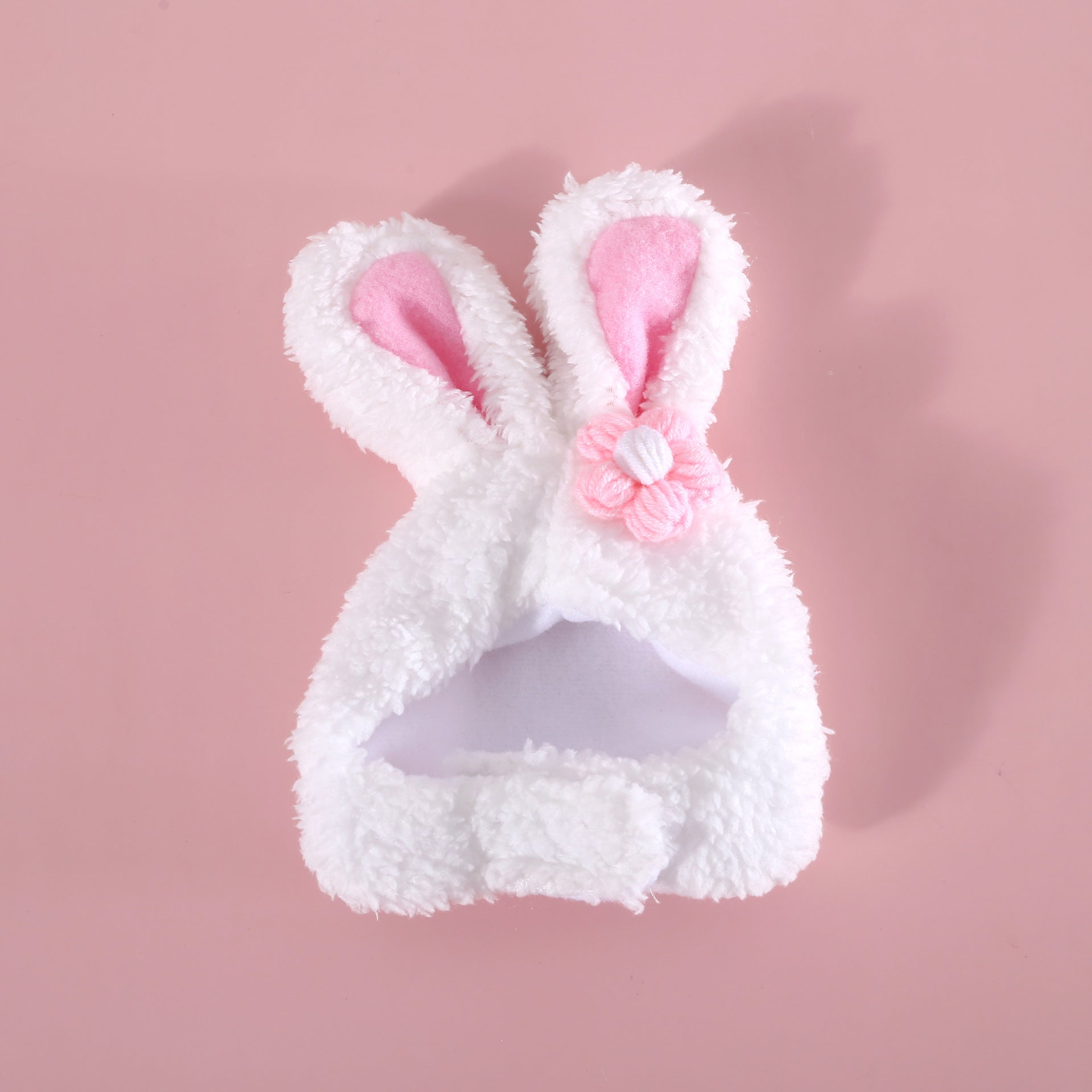 Pet Plush Cartoon Rabbit Ears Cute Easter Decoration Hat Head Cover
