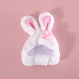 Pet Plush Cartoon Rabbit Ears Cute Easter Decoration Hat Head Cover