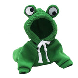 Soft Warm Funny Halloween Cosplay Frog Costume Pet Autumn Hoodies