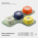 4 Colors Pet Communication Button One-click Prevent Physical Inactivity Recordable Dog Talking