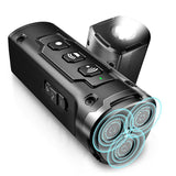 Ultrasonic Three-Head Bark Plug Torch Drive Artifact Anti Dog Bark Deterrent Device With LED Flashlight