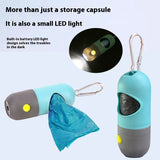 Led Light Pet Waste Bag Dispenser Poop Scooper Clean Accessories