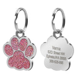 Pet ID Footprint Tag