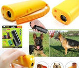 3-in-1 Anti Barking Dog Training Device Ultrasonic Training Repeller LED Flashlight