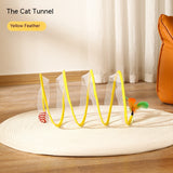 Folded Cat Tunnel S Type Spring Tunnel