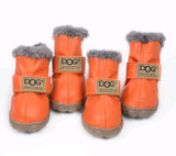 Dog Thick Snow Boots Warm Teddy Autumn And Winter
