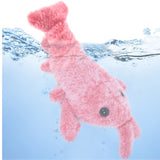 Electric Jumping Shrimp USB Charging Simulation Lobster Plush Pets Toy