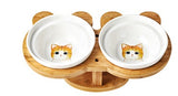 Ceramic Cat Feeding Bowl
