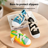 Dog Sound Slippers Self-Hi Relieving Stuffy Bends And Hitches Molar
