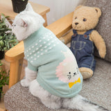 Cat Warm Wool Sweater