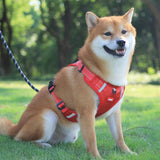 Pet Harness No Pull Breathable Reflective Vest Outdoor Running And Training
