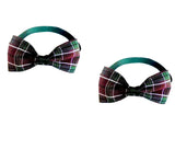 Plaid Pet Bow Tie