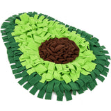 Dog Sniffing Mat Dog Puzzle Toy Pet Snack Feeding Mat