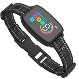Smart Automatic Anti Barking Dog Collar Rechargeable Bark Stopper HD Digital Display IP67 Waterproof Collar