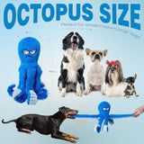 Octopus Plush Stuffed Chew Tug Of War Crinkle