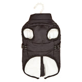 Pet Warm Cotton-Padded Fleece-lined Thickened Reflective Gallus