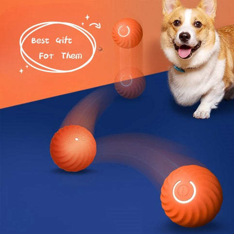 Automatic Jumping Rubber Ball Resistance To Bite