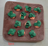 Carrot Plush Vegetable Chew Toy Snuffle Mat