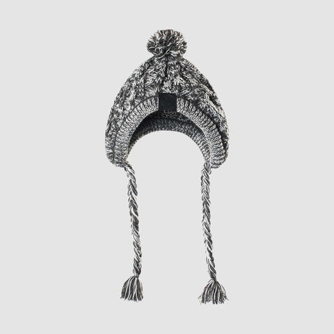 Winter Fashion Hat Windproof Fluffy Knitted Polar Pom Hat