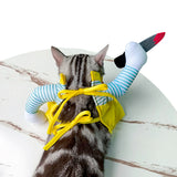 Cat Creative Yellow Knife Assassin Costume Clothing