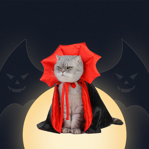 Pet Halloween Costume Cape Vampire King