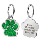 Pet ID Footprint Tag