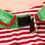 Pet Green Gauze Skirt Hat Suit Holiday Clothing