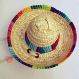 Straw Woven Mini Pet Straw Mexican Sun Hat
