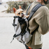 Pet Carrier Bag Backpack Double Shoulder Portable Travel Outdoor Travel