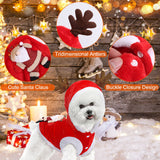 New Year/Christmas Santa Claus Reindeer Antlers Costume Winter Coat Outfit