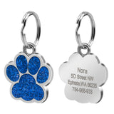 Pet ID Footprint Tag