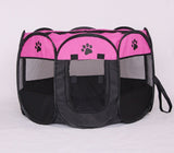 Folding Octagonal Pet Fence Oxford Cloth Kennel