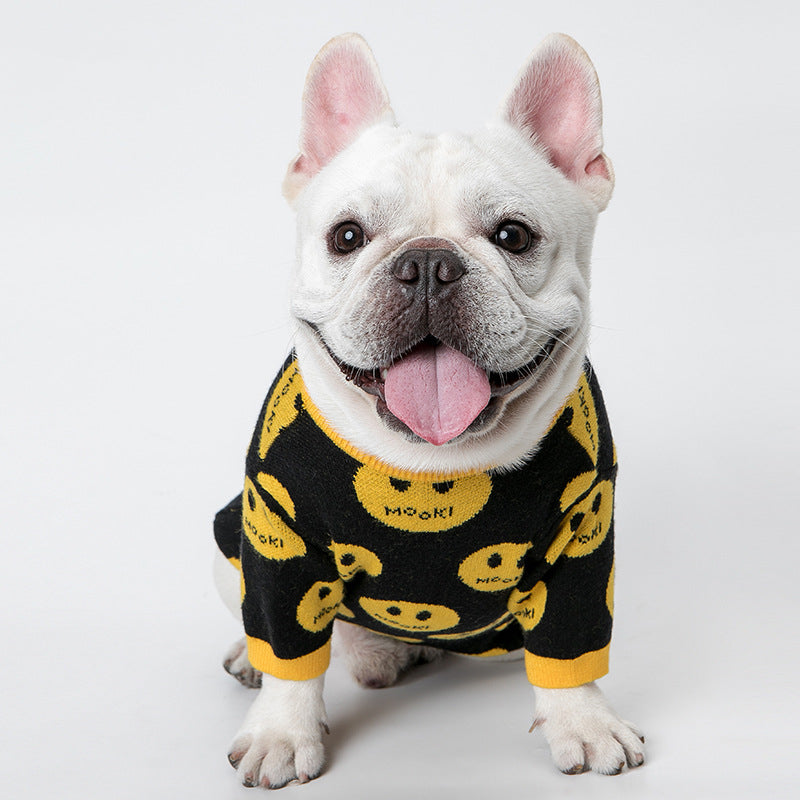 Dog Wool Smile Sweater