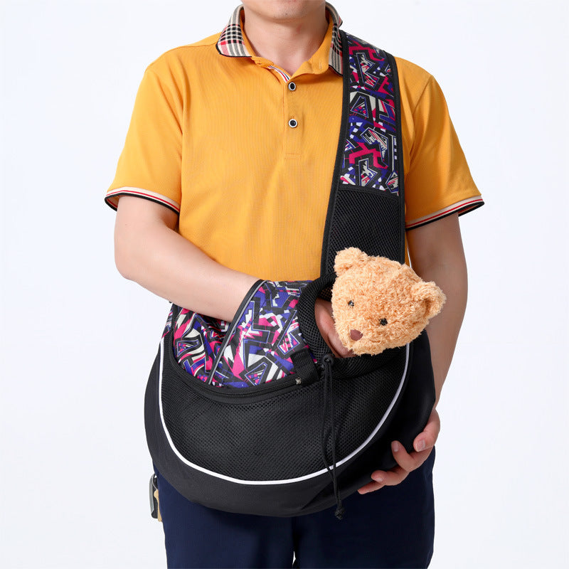 Carrying Pets Bag Outdoor Portable Crossbody For Pets
