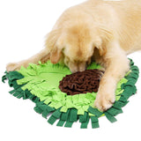 Dog Sniffing Mat Dog Puzzle Toy Pet Snack Feeding Mat
