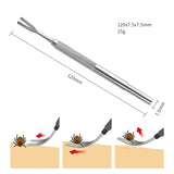 Pet Stainless Steel Tick Tweezers Professional Quick Tick Removal Tool
