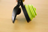 Pet Travel Foldable Pooper Scooper With 1 Roll Decomposable Bags Clean Pick Up Cleaner