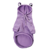 Soft Warm Funny Halloween Cosplay Frog Costume Pet Autumn Hoodies