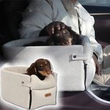Central Pet Car Seat Bed Portable Carrier Safety Travel