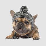 Winter Fashion Hat Windproof Fluffy Knitted Polar Pom Hat