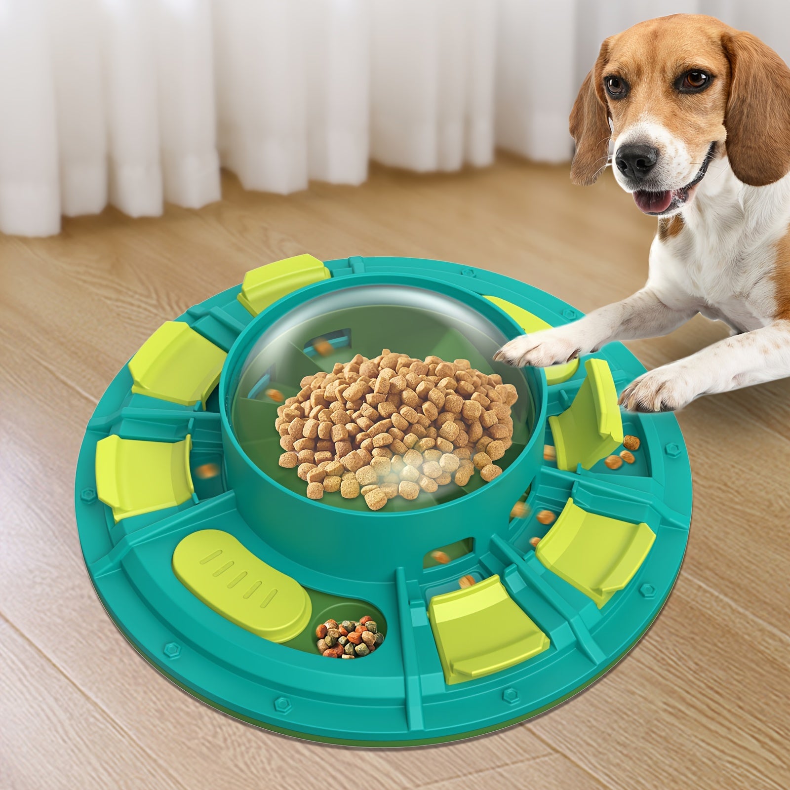 Interactive Puzzle Toy For IQ Improvement And Slow Feeding
