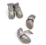 Dog Thick Snow Boots Warm Teddy Autumn And Winter