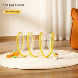 Folded Cat Tunnel S Type Spring Tunnel