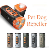 Ultrasonic Three-Head Bark Plug Torch Drive Artifact Anti Dog Bark Deterrent Device With LED Flashlight