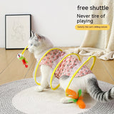Folded Cat Tunnel S Type Spring Tunnel