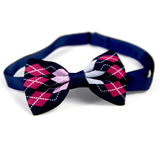 Plaid Pet Bow Tie