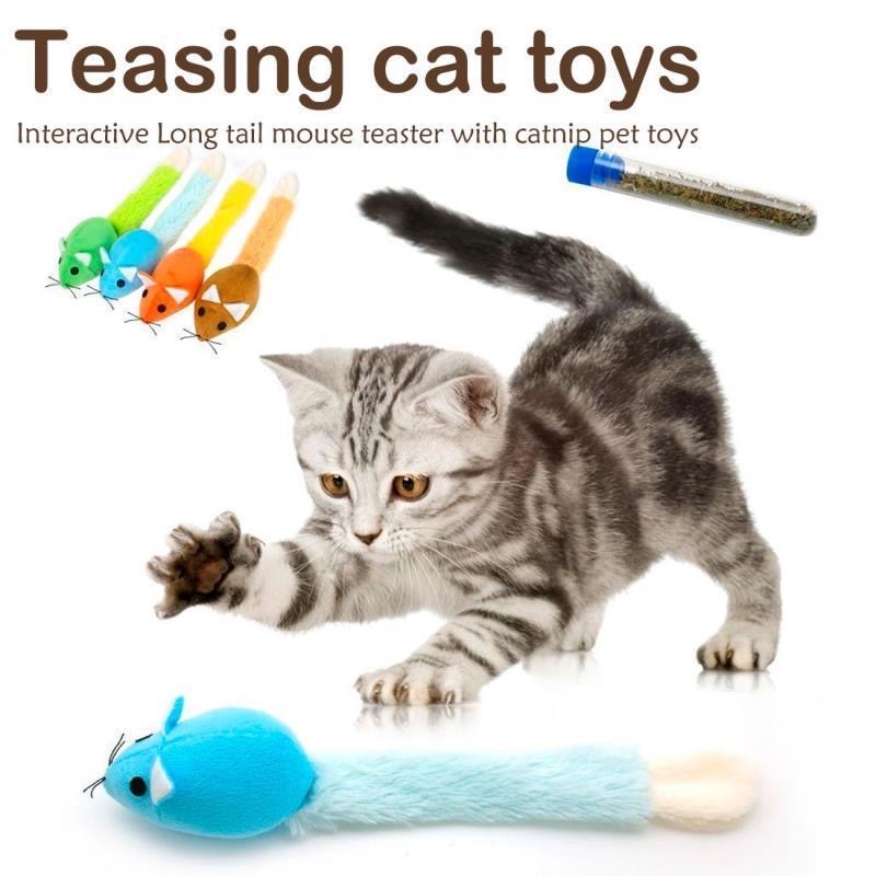 Long Tail Pet Teaser Mouse