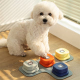 4 Colors Pet Communication Button One-click Prevent Physical Inactivity Recordable Dog Talking
