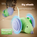 Electric Mouse Car - Automatic Teaser With Intelligent Obstacle Avoidance